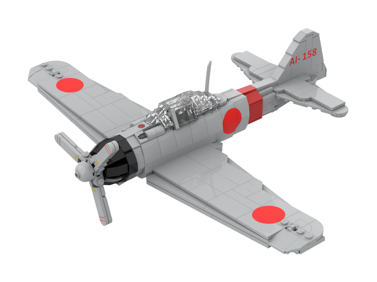 A6M2 Zero – Brick Veteran™