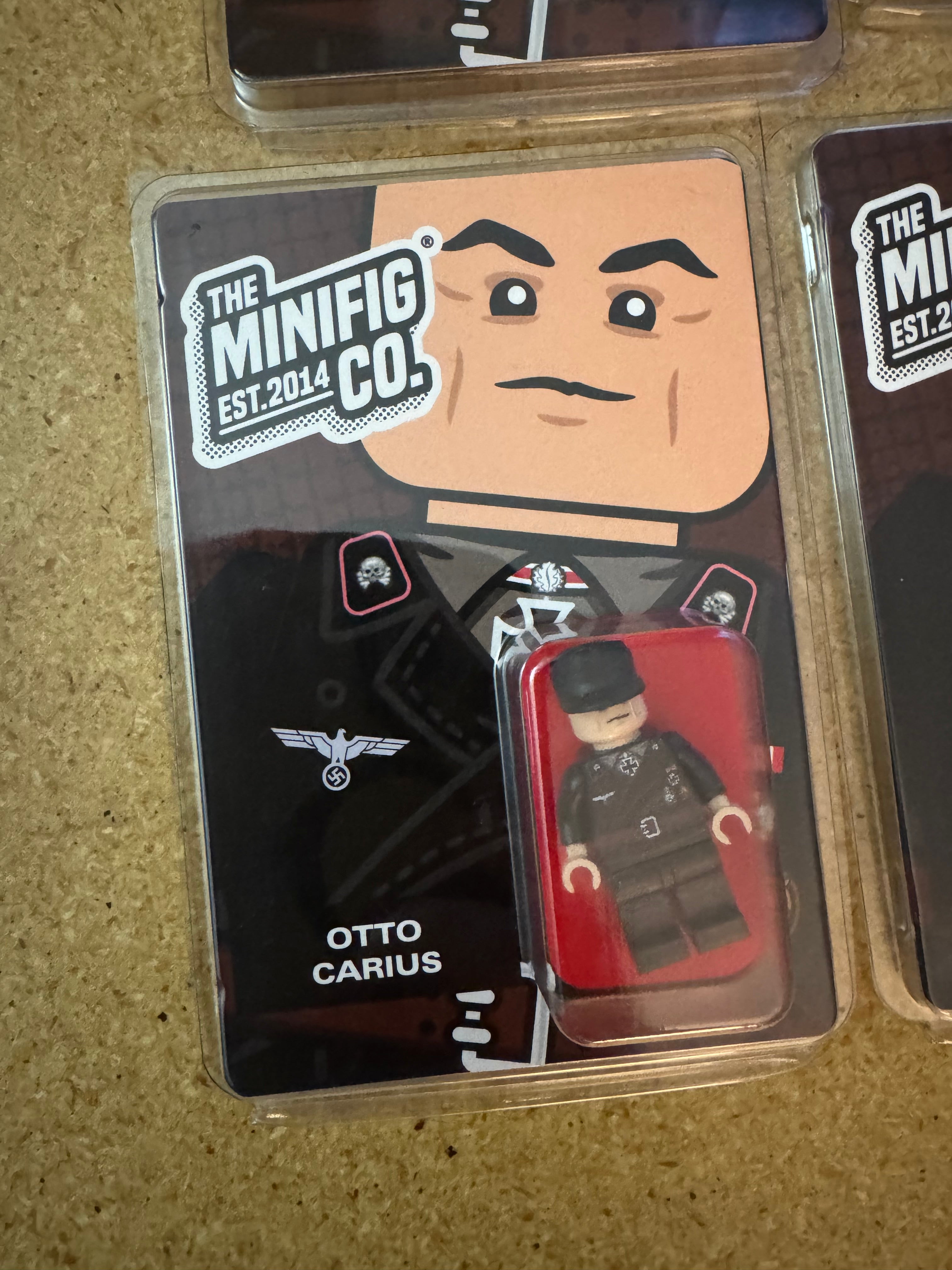 Otto Carius late-war figure with Oak leaves