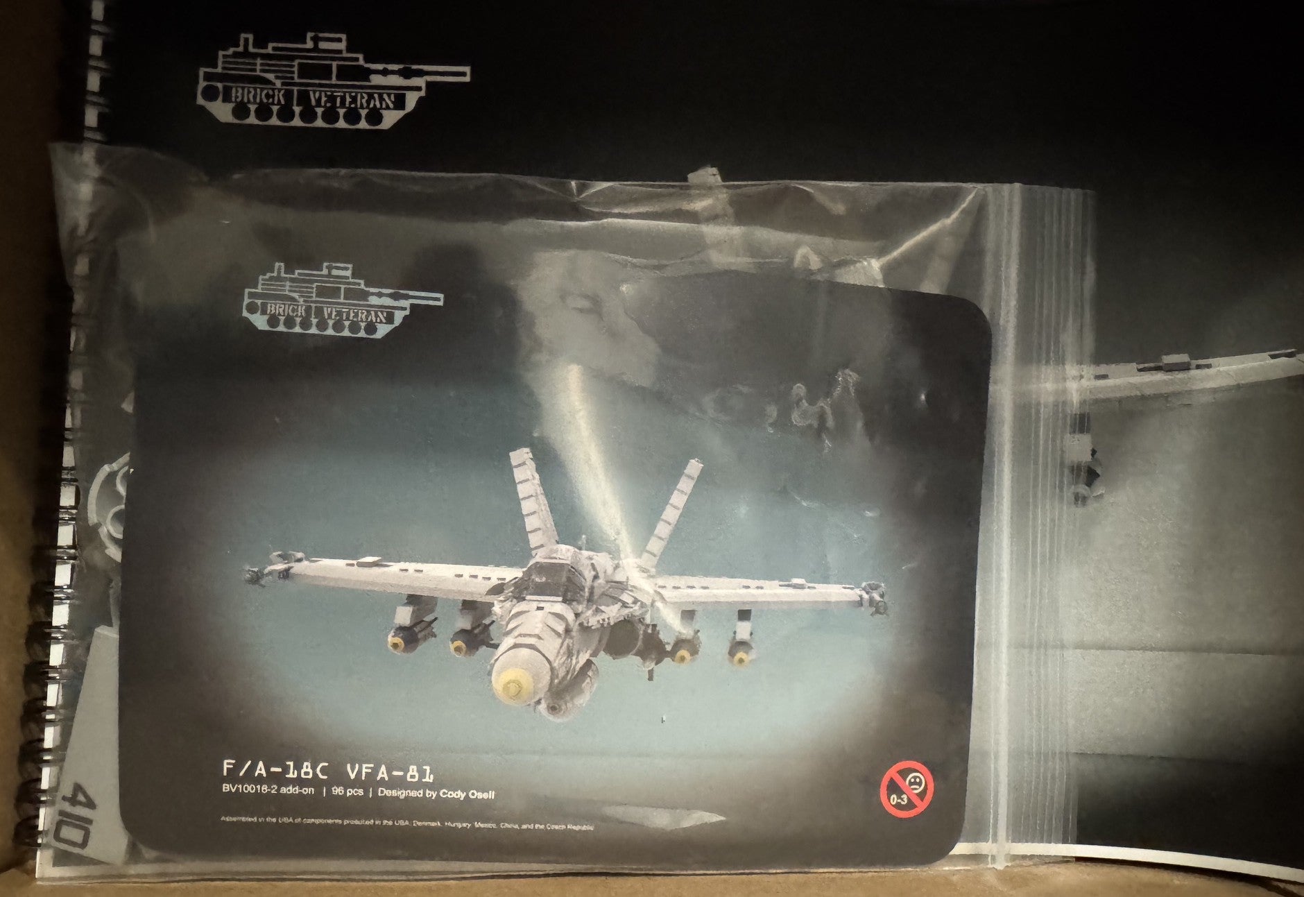 F/A-18C "Sunliners" #410 add-on pack with instructions