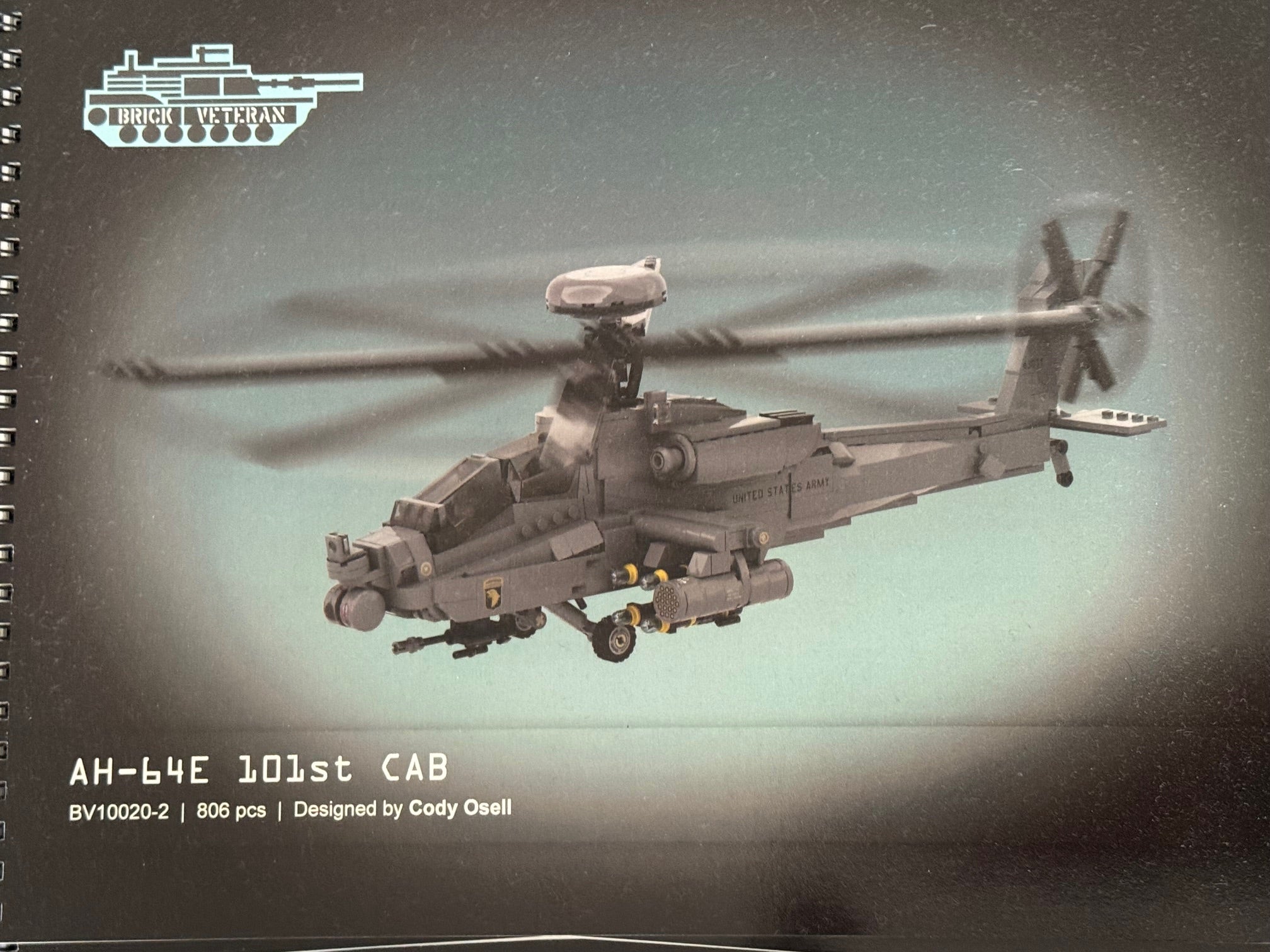 AH-64E physical instruction booklet
