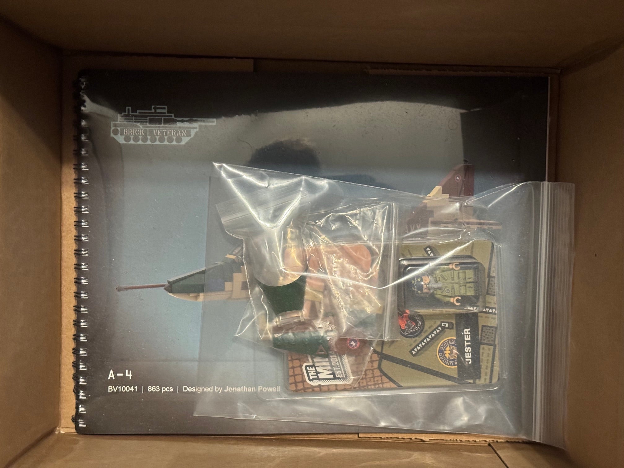 A-4 Jester pack with instructions