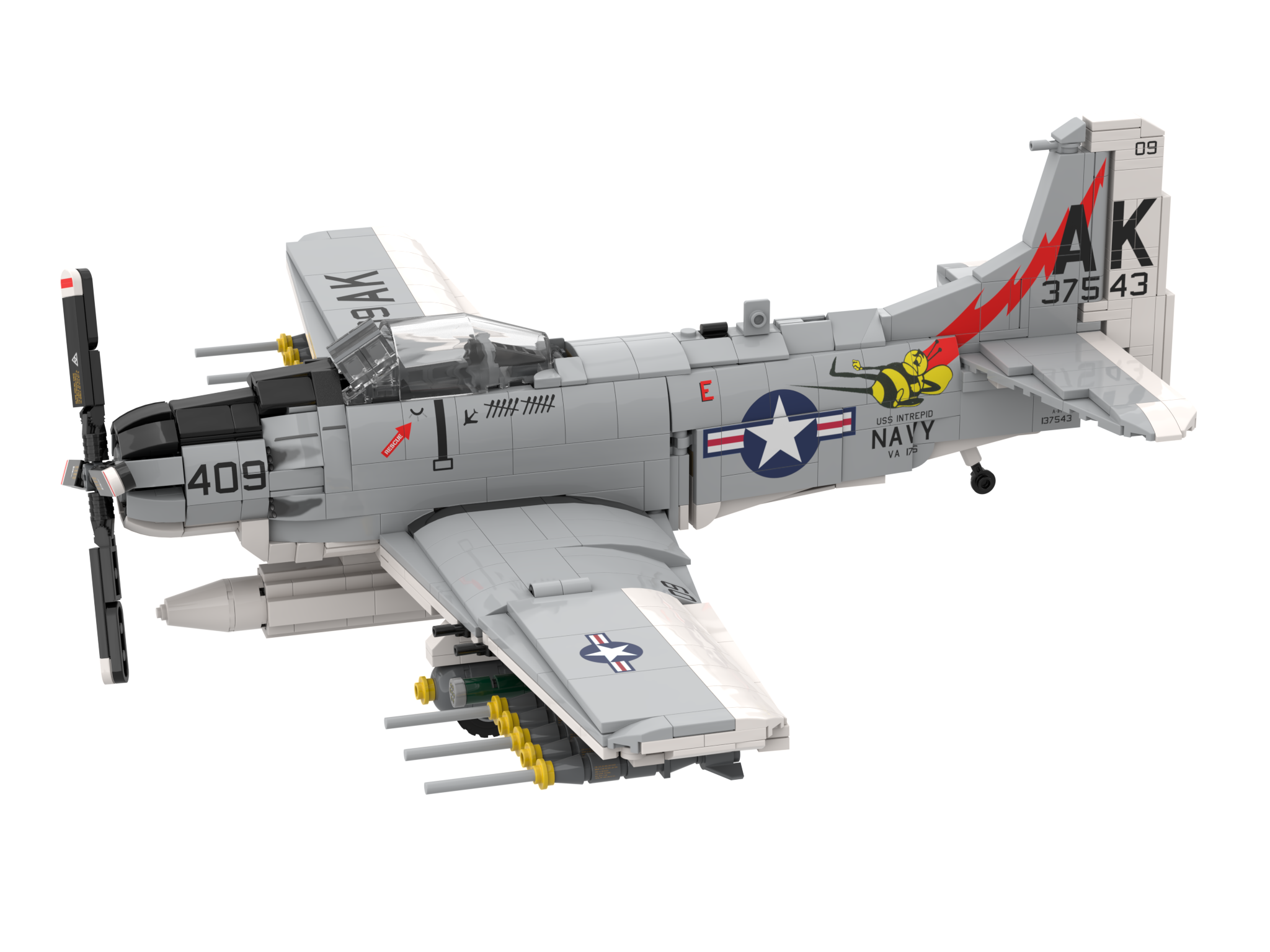 A-1H VA-176 "Thunderbolts”