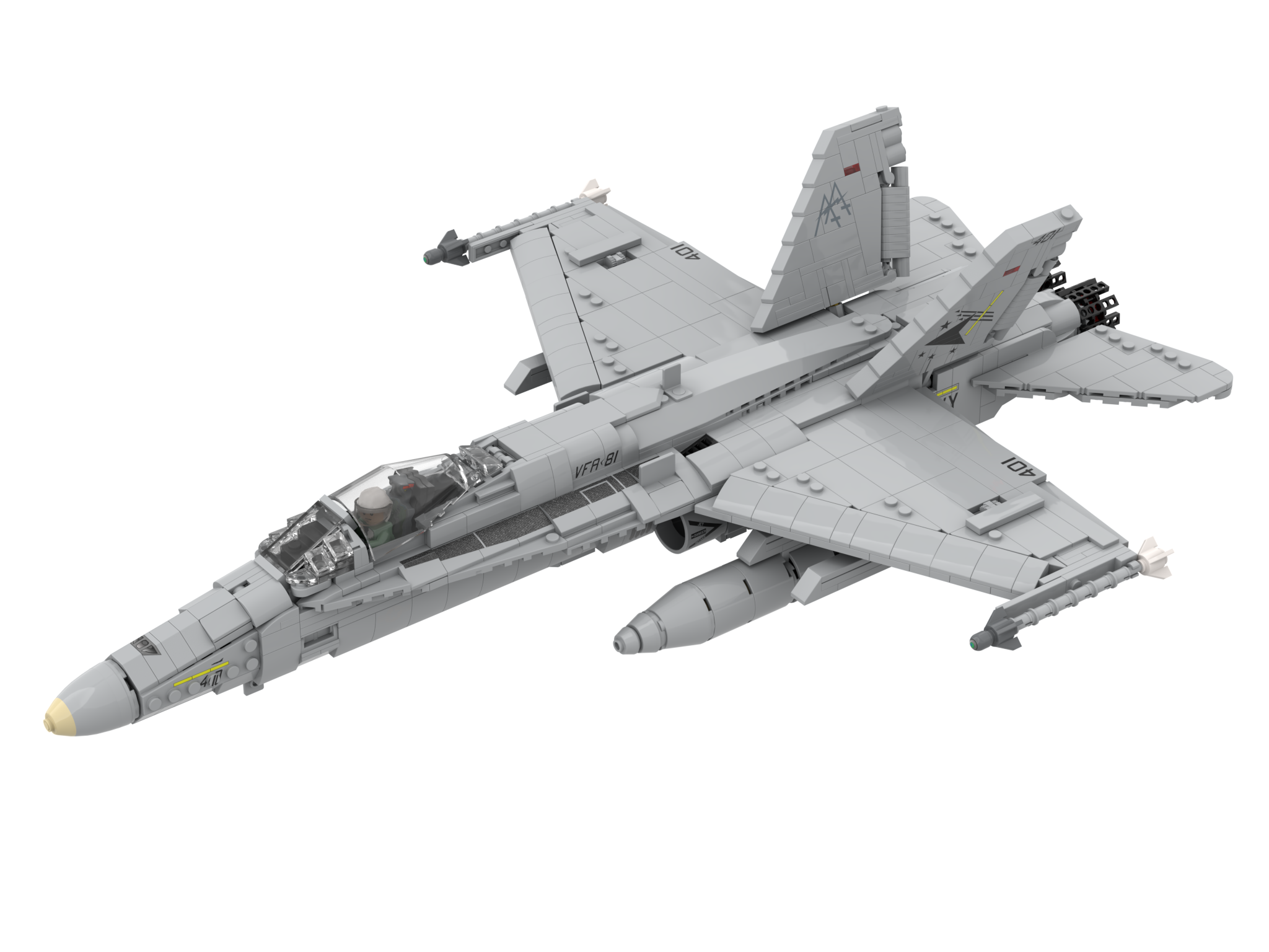 F/A-18C VFA-81 add-on pack