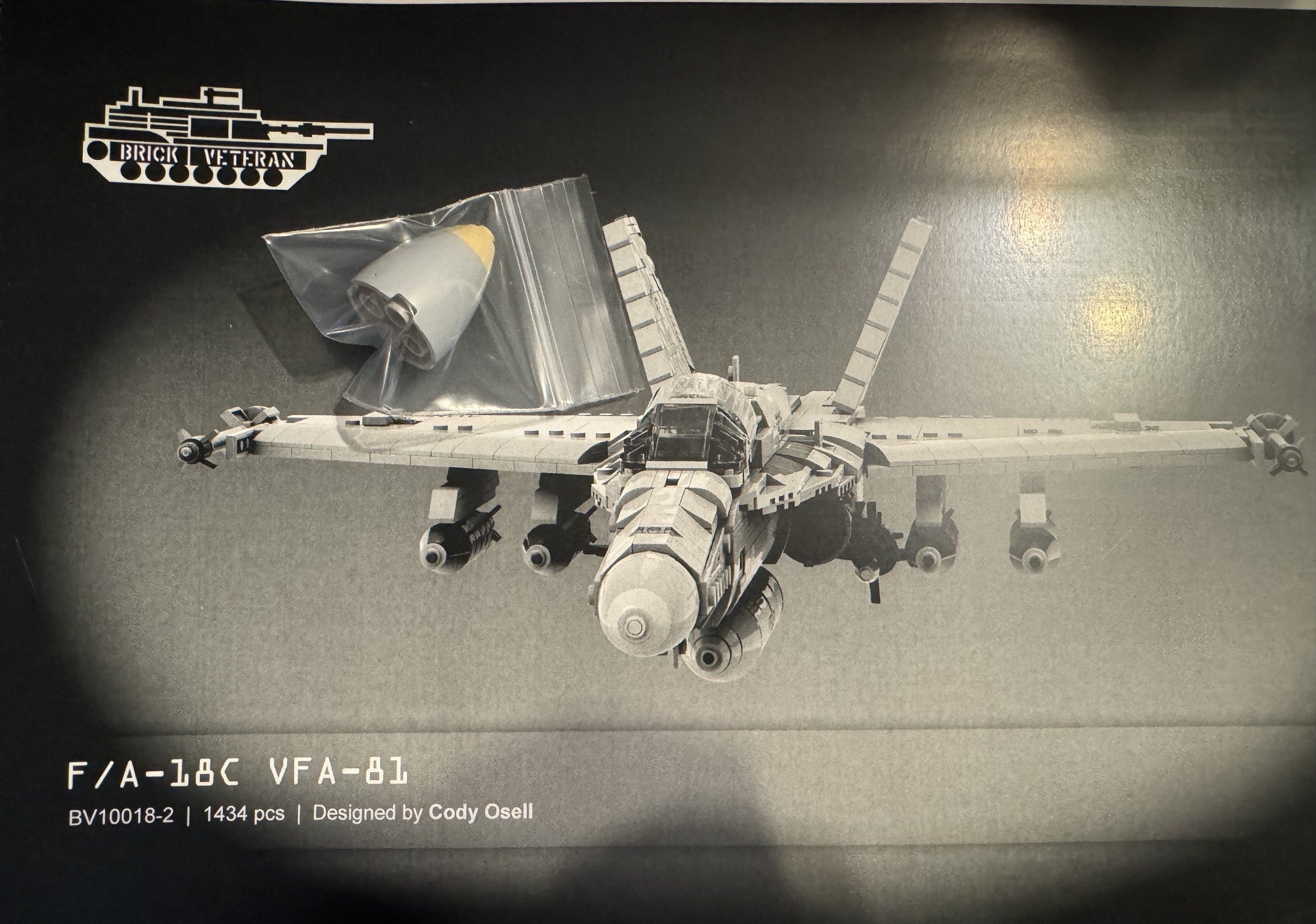F/A-18C physical instructions w/ customized nose