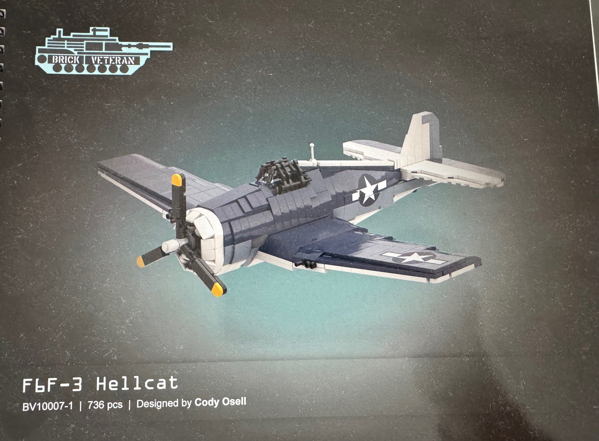 F6F-3 physical instruction booklet