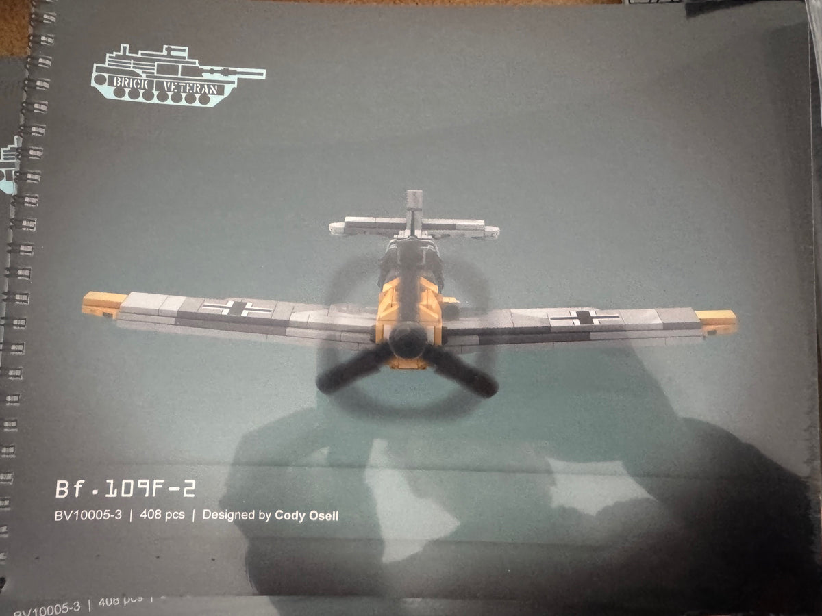 BF.109F2 Richthofen physical instruction booklet
