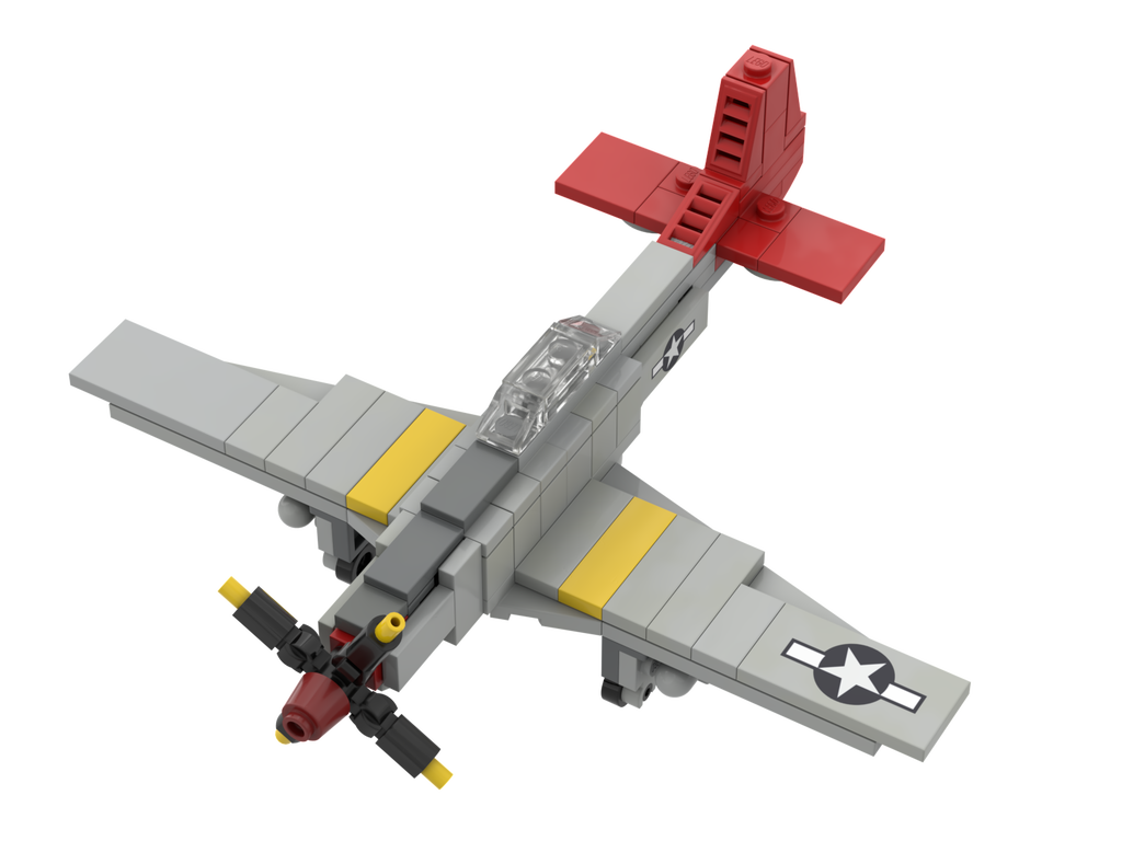 bestemt Vær modløs Hurtig Founders' P-51D Long Range Escort Fighter – Brick Veteran™