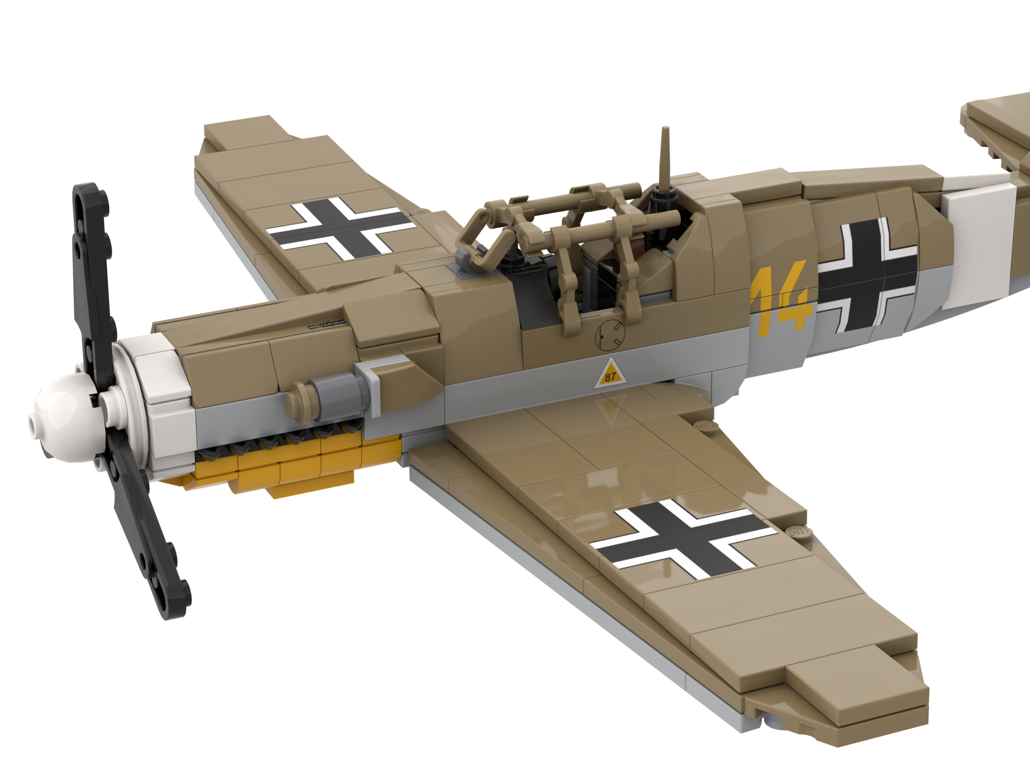 Bf.109 F-4/Trop Nr.8693